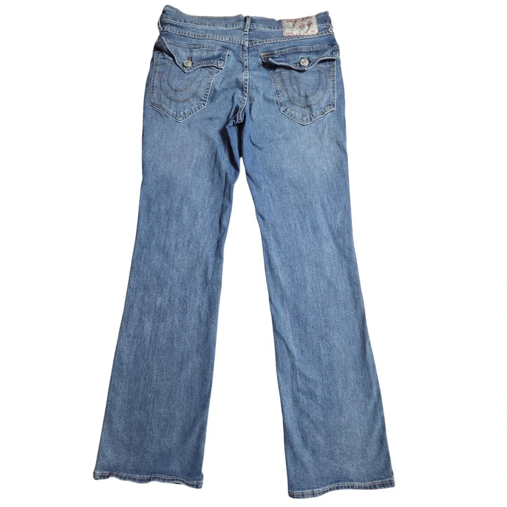 True Religion Billy Relaxed Bootcut Jeans 32x33 Cotton Blend Streetwear Western